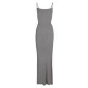 SOFT LOUNGE LONG SLIP DRESS